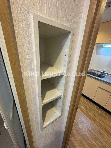 収納　大きなスペースがあり、収納には困りません