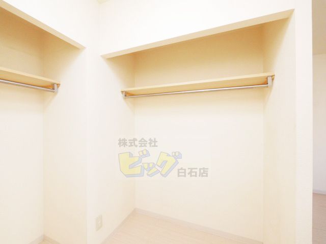 収納　クローゼット付きです♪