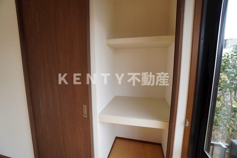 収納　専用の収納スペースです