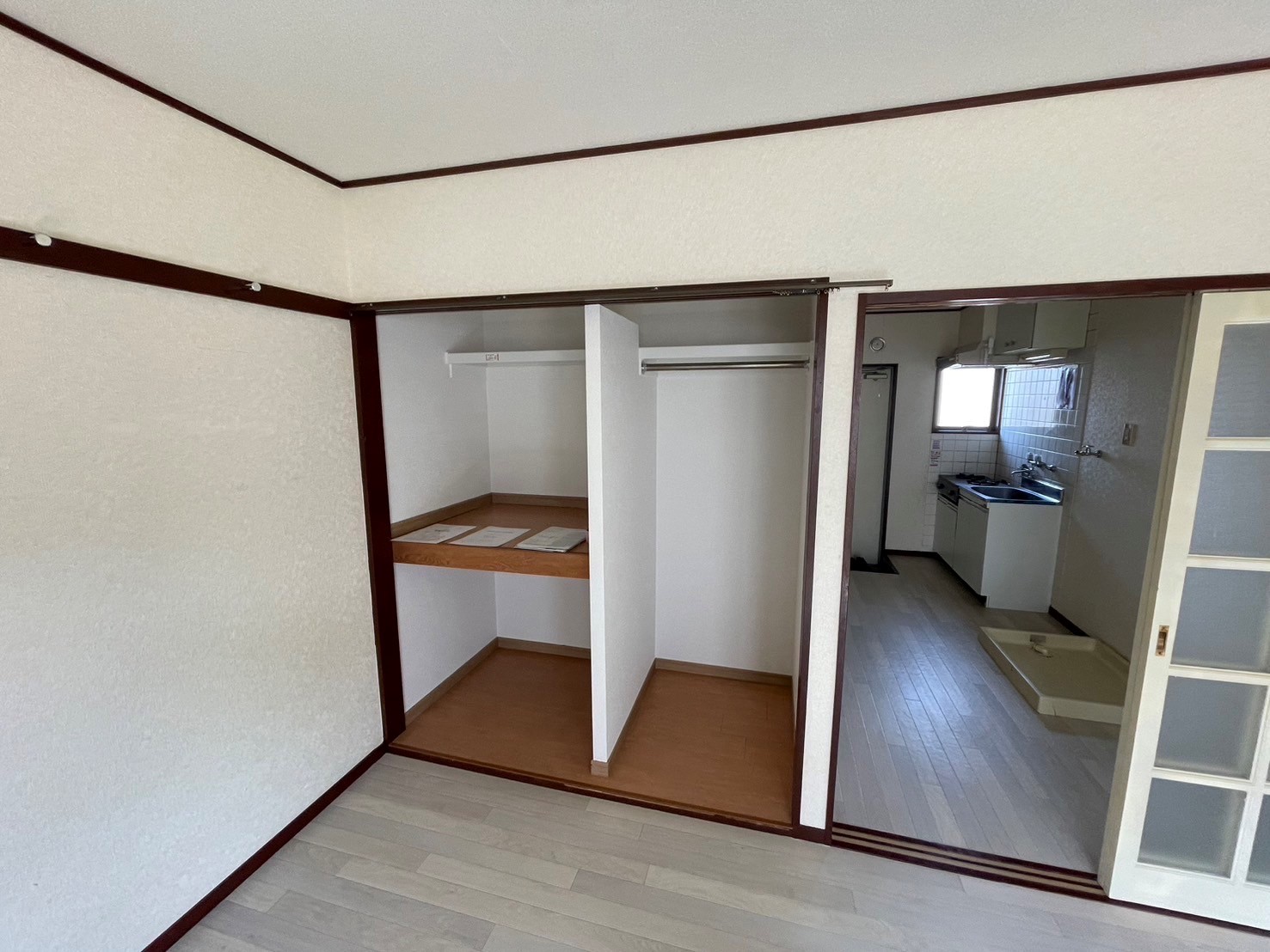 収納　広々クローゼット
