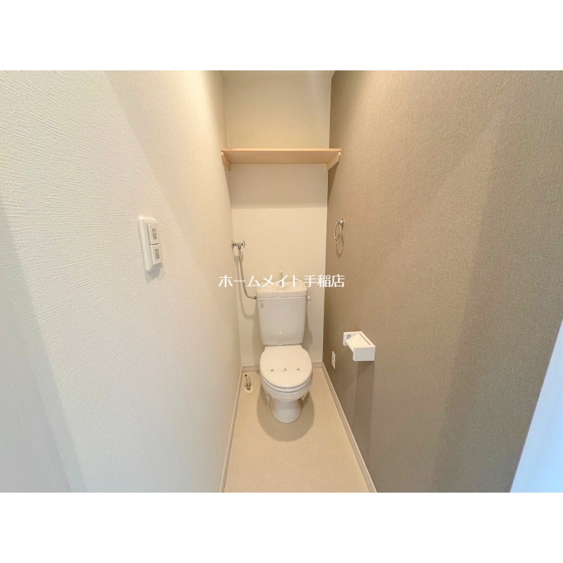 トイレ　ウォシュレット付きで快適な環境です♪