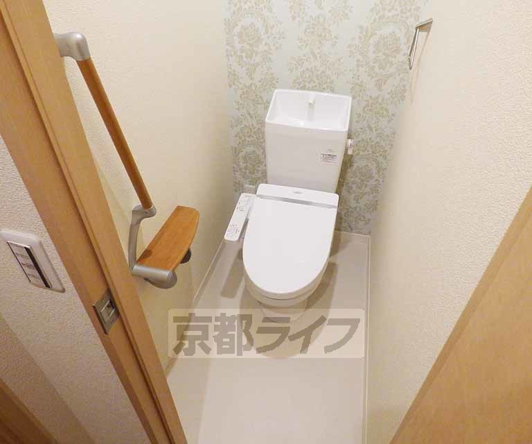 トイレ　清潔感のあるトイレです。