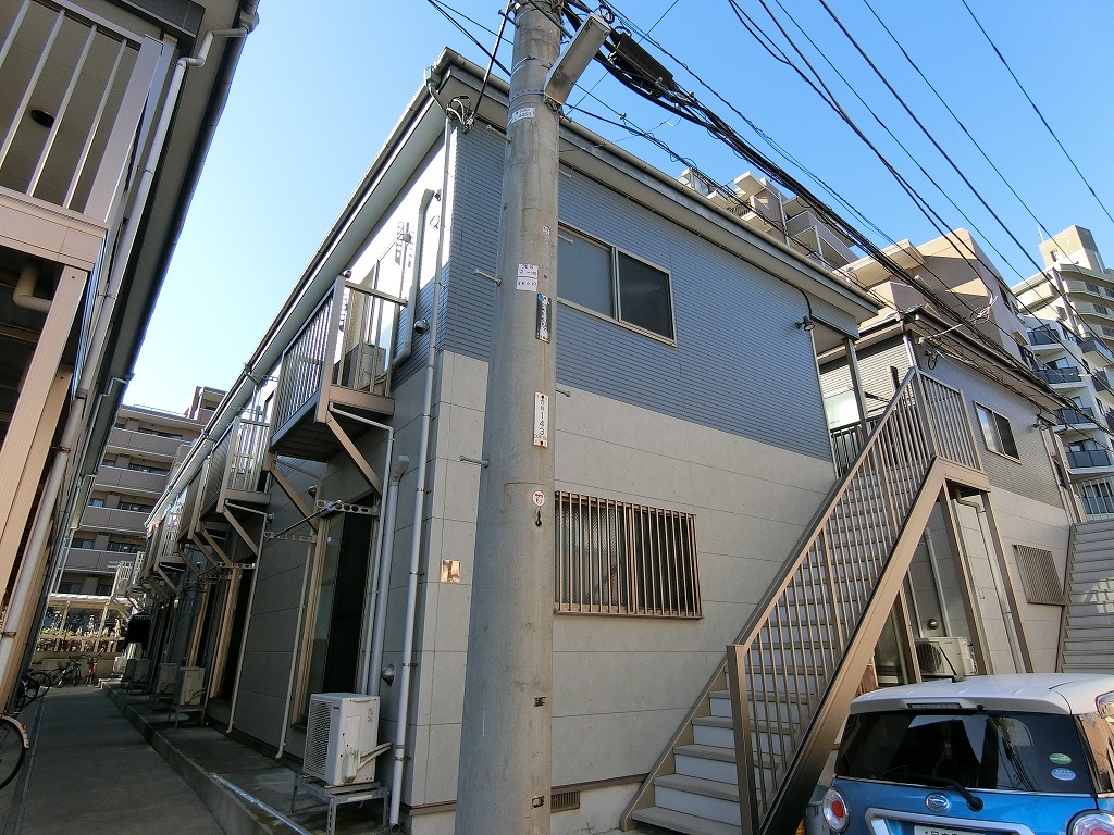 建物外観　２００９年耐震補強工事済み　クレール４　総リノベーション物件