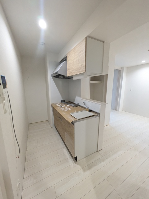 キッチン　建築中のため、一部仕様が異なる場合があります。