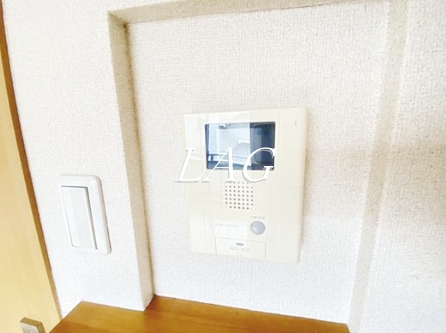 セキュリティ　モニター付インターホンです。