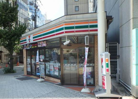 コンビニ　セブンイレブン大阪谷町2丁目店（コンビニ）まで199m