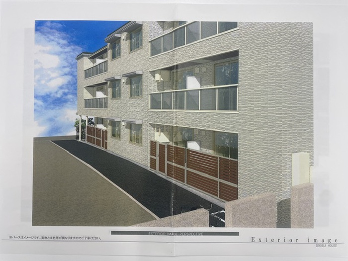 建物外観　完成予想図