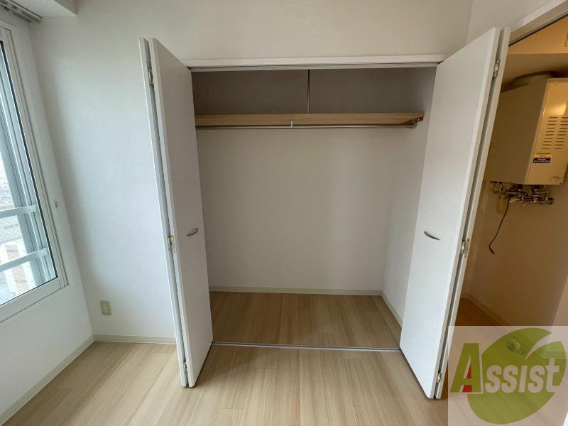 収納　収納もバッチリあるのでお部屋が片付きますよ！