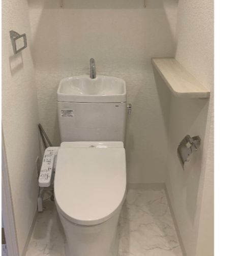 トイレ　ゆったりとした空間のトイレです