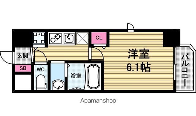 LiveCasa本町の間取り写真