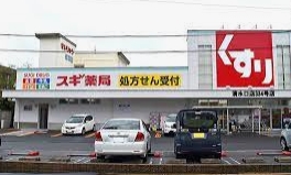ドラックストア　スギドラッグ 清水口店（ドラッグストア）まで319m