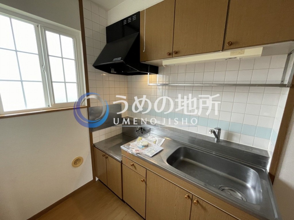 ＪＲ久大本線 南久留米駅 徒歩37分 2階建 築27年のキッチン写真