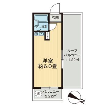 ハイシティ下北沢の間取り写真