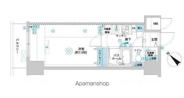 フェニックス横濱関内BAYGAIAの間取り写真
