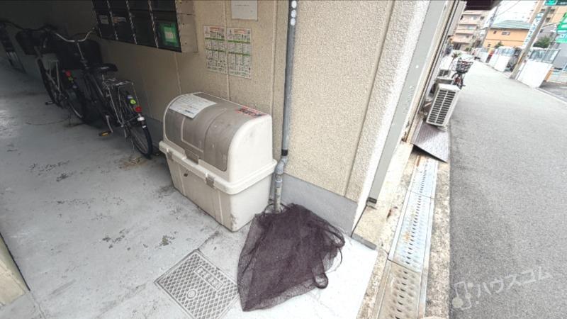 阪急宝塚線 服部天神駅 徒歩4分 4階建 築41年の外観写真