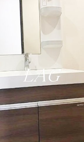 洗面設備　洗面台です。