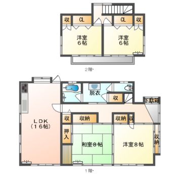 路川住宅の間取り写真