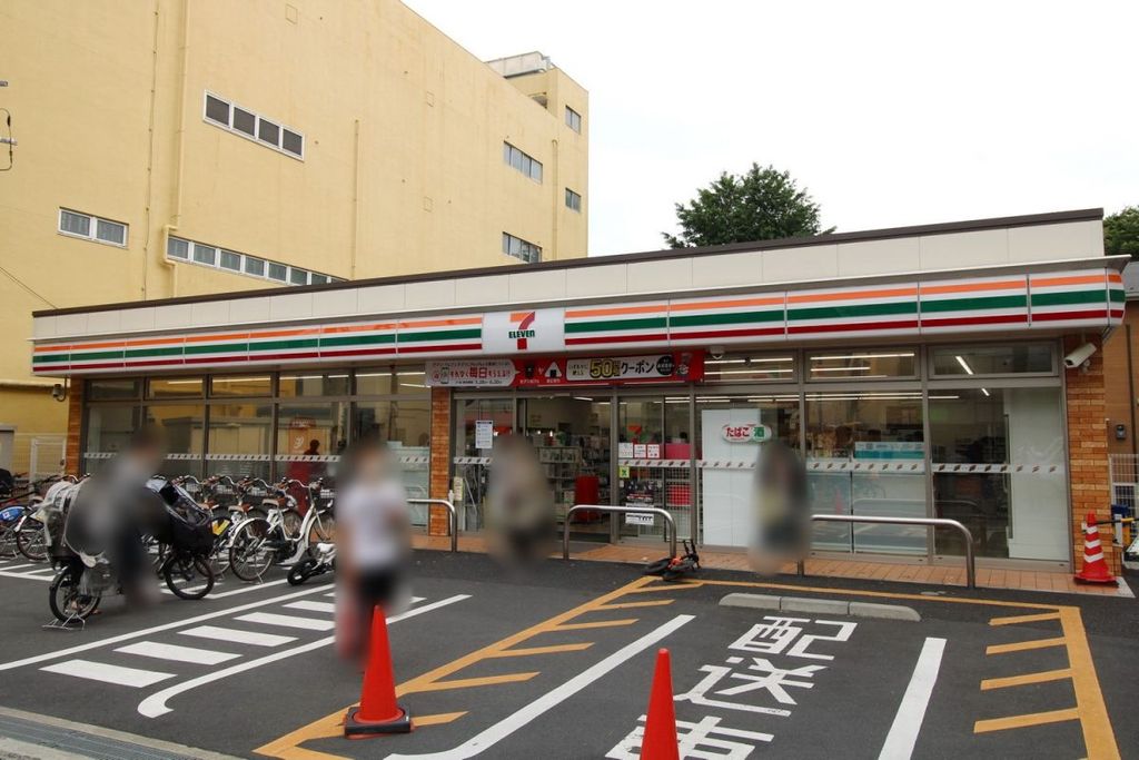 コンビニ　セブンイレブン　川崎元住吉店（コンビニ）まで90m