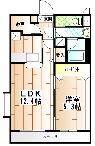 クラストフィールドの間取り写真