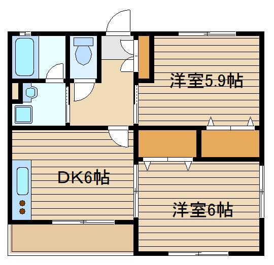 セレンシア大泉の間取り写真