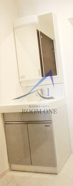 洗面設備　洗面台です。