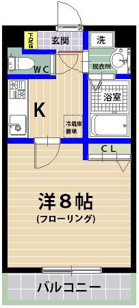 エムビルデベロップコアの間取り写真