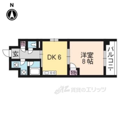 ALBA烏丸御池の間取り写真