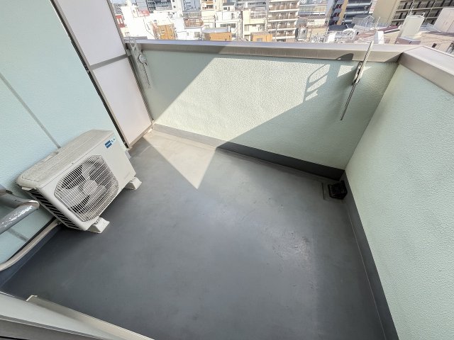 バルコニー　広々としたバルコニーです