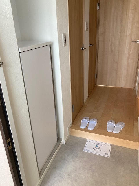 グリーンパーク北綾瀬壱番館の玄関写真