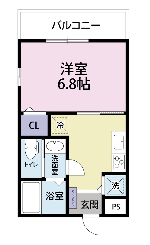 ヒルズHARADAの間取り写真
