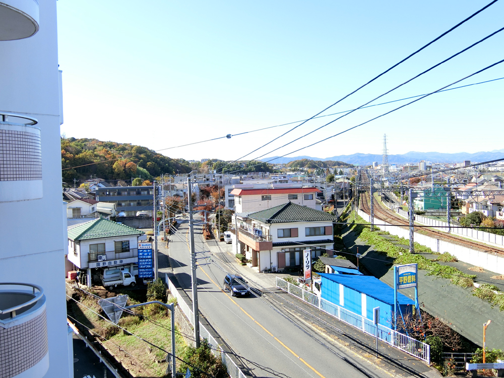 【マリオン平山城址の眺望】