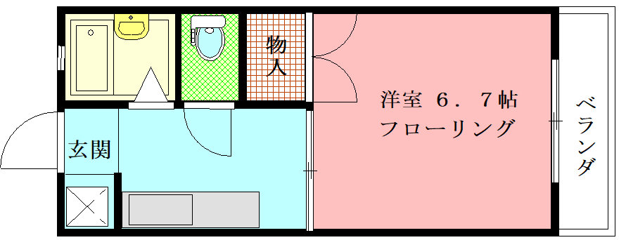 相沢ハイツの間取り