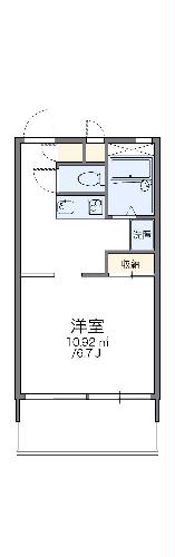 レオパレス忠雅IIの間取り