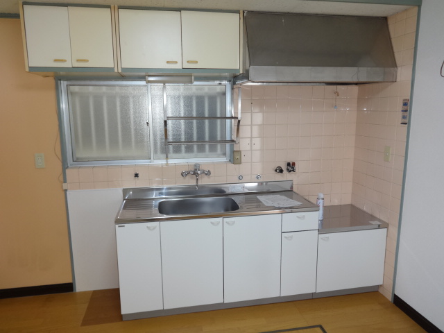 キッチン　ガスコンロ設置可！
