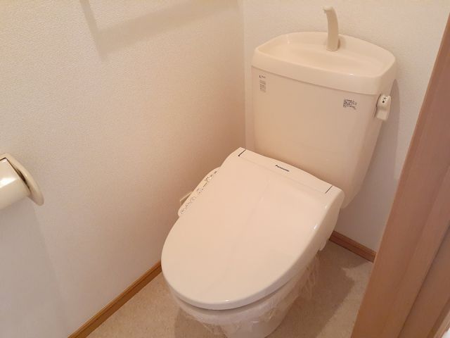 【古河市大山のアパートのトイレ】