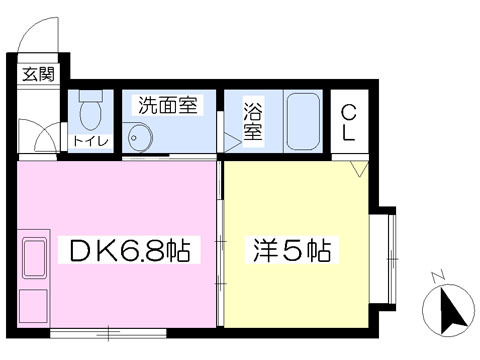 クヴェレ１５の間取り