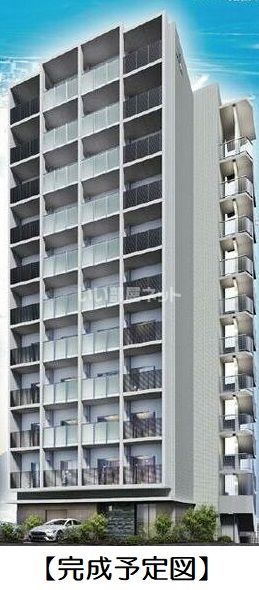 神戸市須磨区行幸町のマンションの建物外観