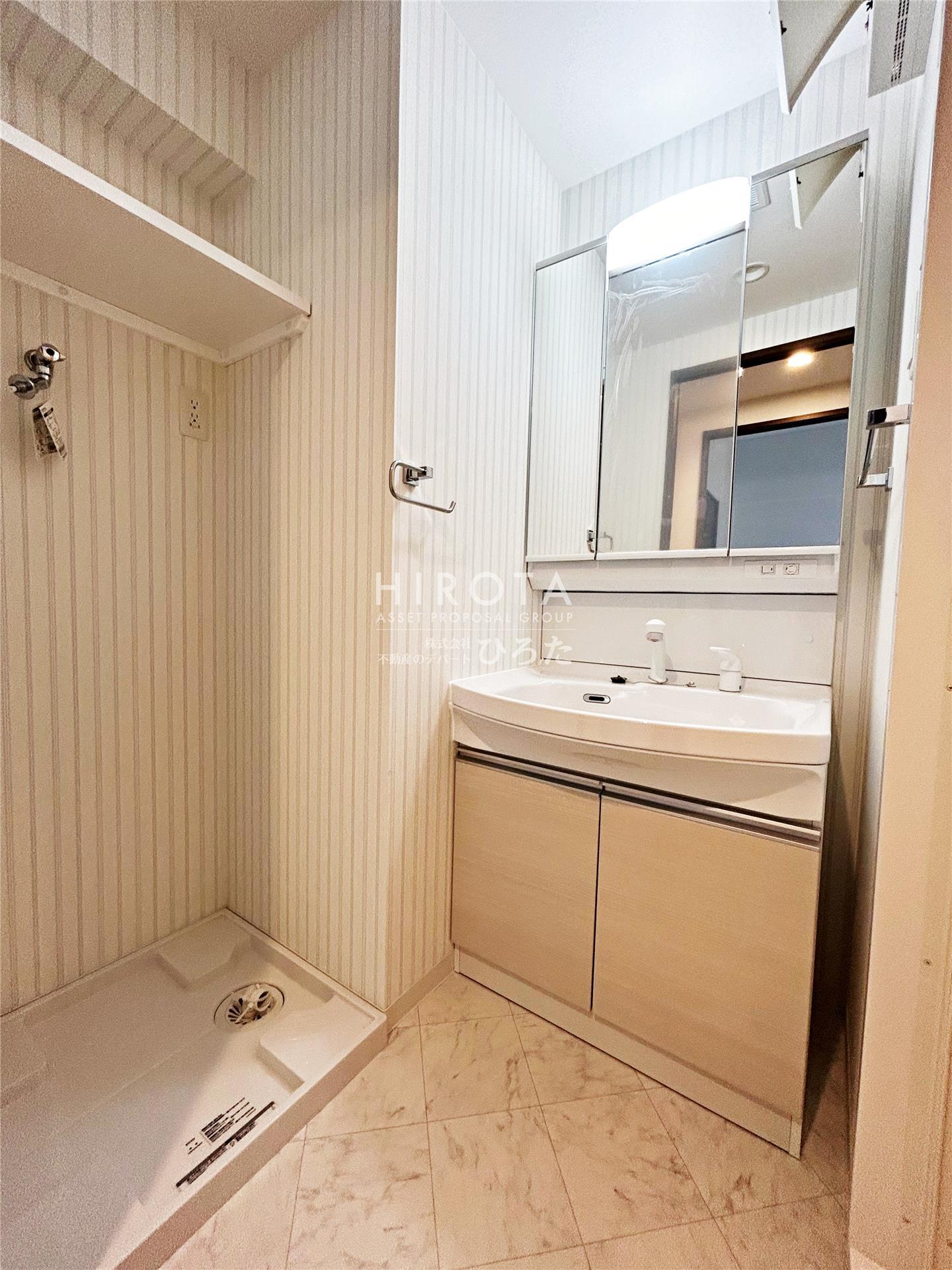 洗面設備　2階モデルルーム