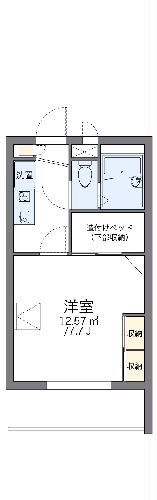 レオパレス川添IIの間取り