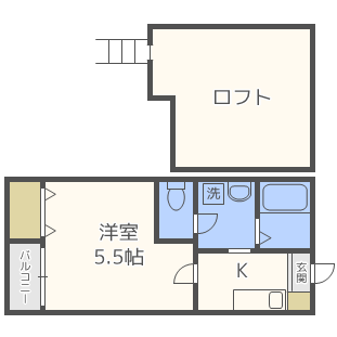 グレイス姪浜の間取り