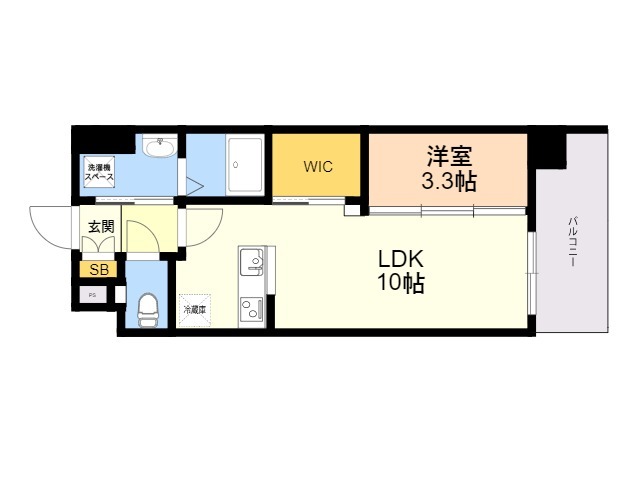 ＲＥＳＩＤＥＮＣＥ南福岡の間取り