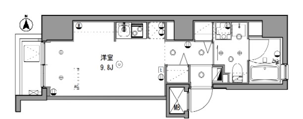 ラグーナ三田の間取り