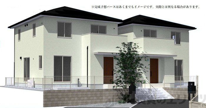 （仮称）D-ROOM上山手町　戸建　A棟の建物外観