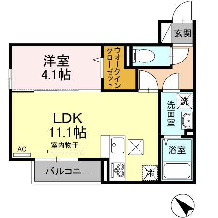 ストラスブールの間取り