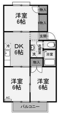 グリーンパーク佐伯の間取り