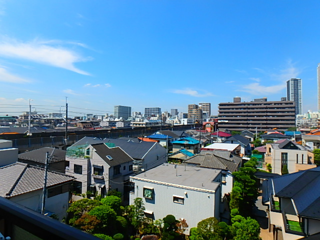 【市川市八幡のマンションの眺望】