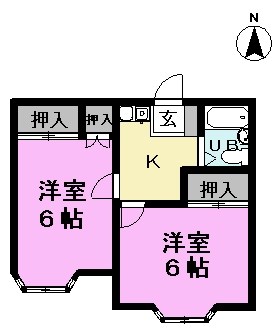 アネックス越谷東町１期の間取り