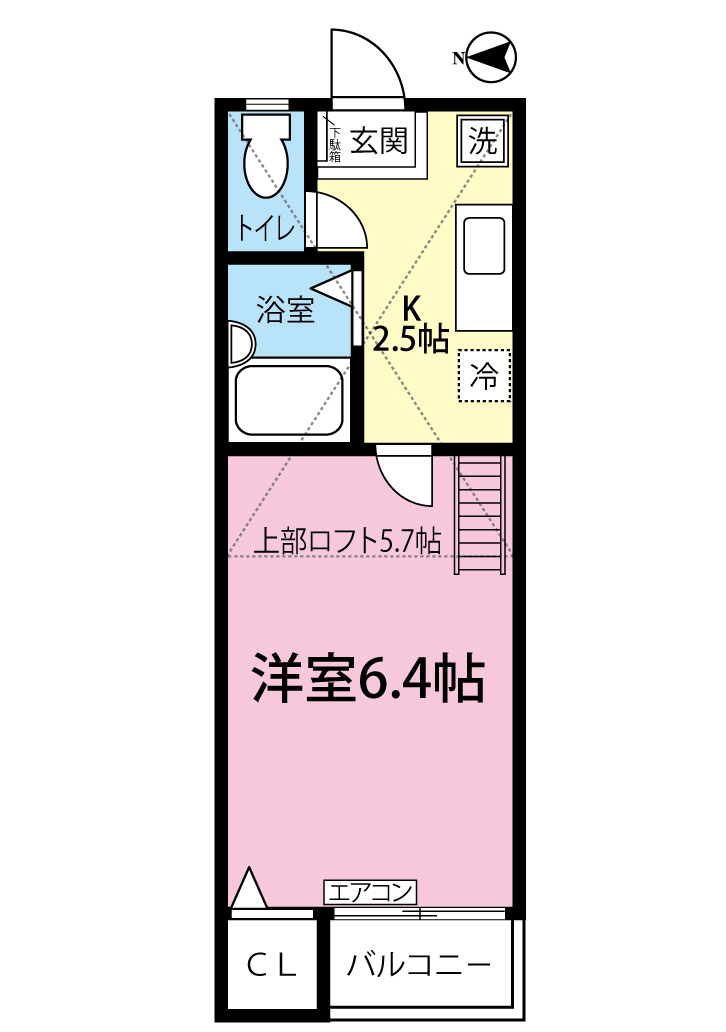 チョコレートヒルズの間取り