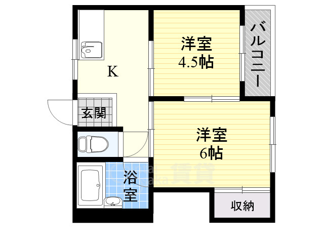 ニューカントリーハイム田川の間取り