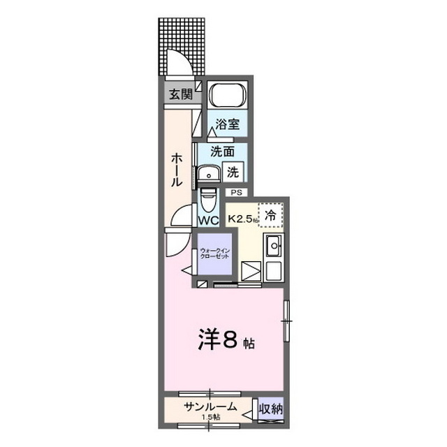 メルスィの間取り